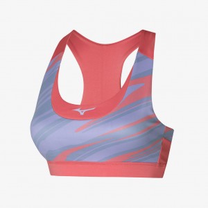 Mizuno ALPHA GRAPHIC BRA Red Purple Black | AU_MZN39043