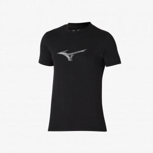 Mizuno ATHLETIC RB TEE Black | AU_MZN43323