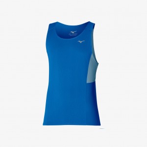 Mizuno DRYAEROFLOW TANK Blue | AU_MZN43804