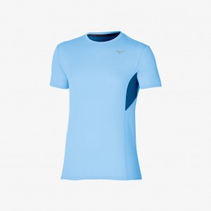 Mizuno DRYAEROFLOW TEE Blue | AU_MZN46446