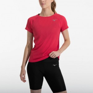 Mizuno DRYAEROFLOW TEE Red | AU_MZN28061