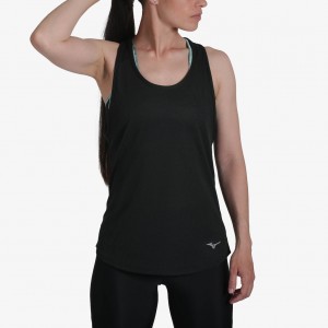 Mizuno DRY AEROFLOW TANK Black | AU_MZN48694