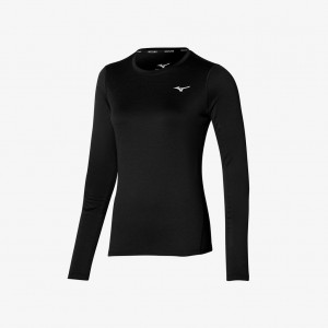 Mizuno IMPULSE LS TEE Black | AU_MZN81729