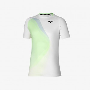 Mizuno SHADOW GRAPHIC TEE White | AU_MZN86964