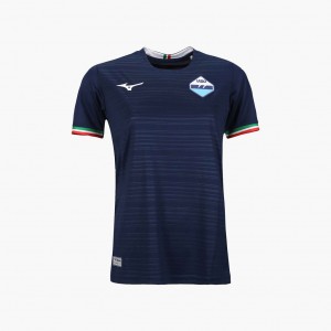 Mizuno SS LAZIO 2023/24 AWAY JERSEY Navy | AU_MZN68431