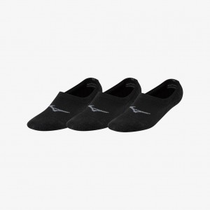Mizuno SUPER SHORT SOCK (3 PACK) Black | AU_MZN91311