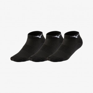 Mizuno TRAINING MID SOCK (3 PACK) Black | AU_MZN41736