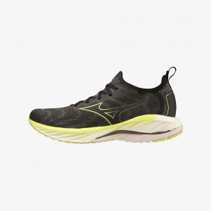 Mizuno WAVE NEO WIND Black Yellow | AU_MZN70234