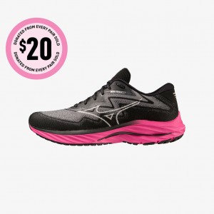 Mizuno WAVE RIDER PROJECT ZERO Black Pink | AU_MZN72226